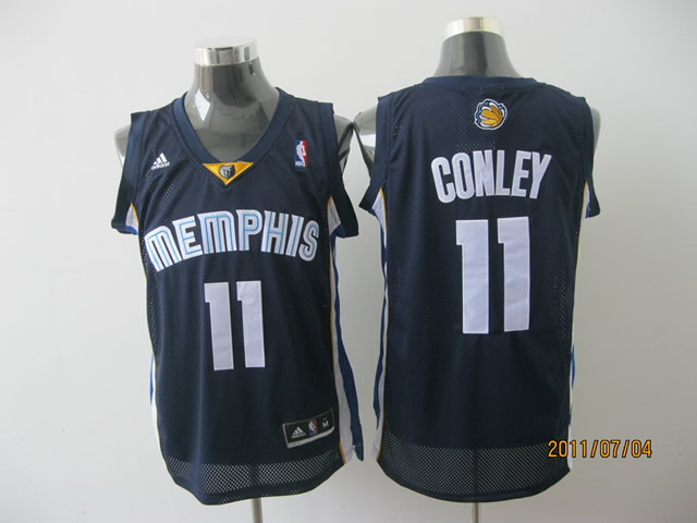  NBA Memphis Grizzlies 11 Mike Conley Swingman Blue Jersey